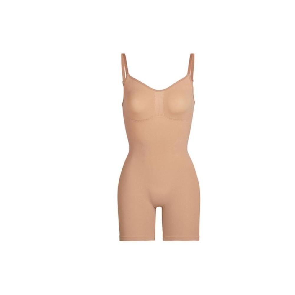 SKIMS Ochre Sculpting Bodysuit Mid Thigh Sz. 2X/3X​​​​​​​​​​